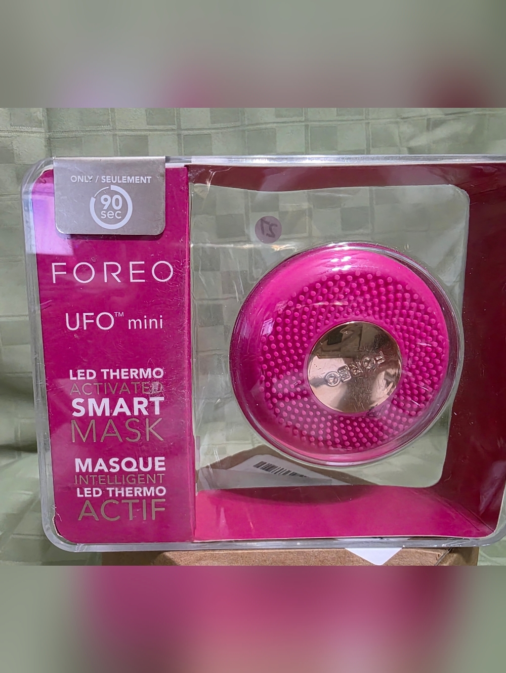 FOREO UFO Mini Hot Pink Smart Mask Device